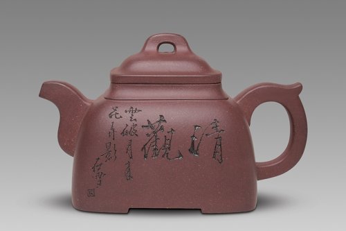 束旦生紫砂壶 方舟壶 