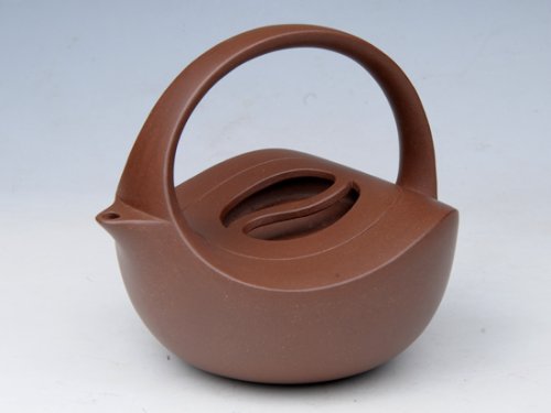 史建中紫砂壶 太极提梁 