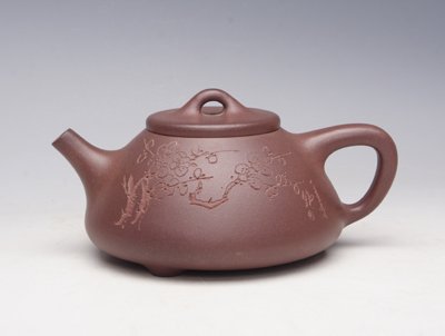 杨春根紫砂壶 石瓢 