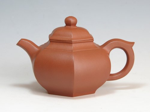 陈顺根紫砂壶 六方掇只 