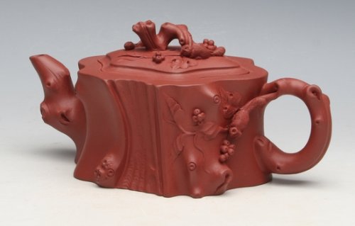 陈顺仙(大)紫砂壶 松鼠葡萄桩 