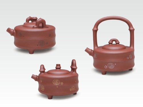 华雪琴紫砂壶 竹系列组壶 