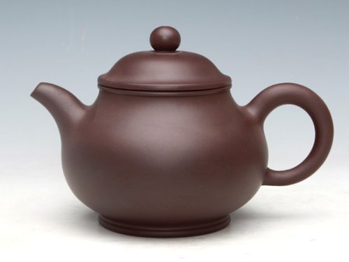 朱新南紫砂壶 潘壶（紫泥）400ML 
