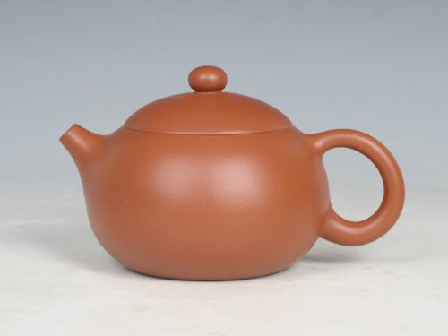 冯文娟紫砂壶 朱泥全手工西施 