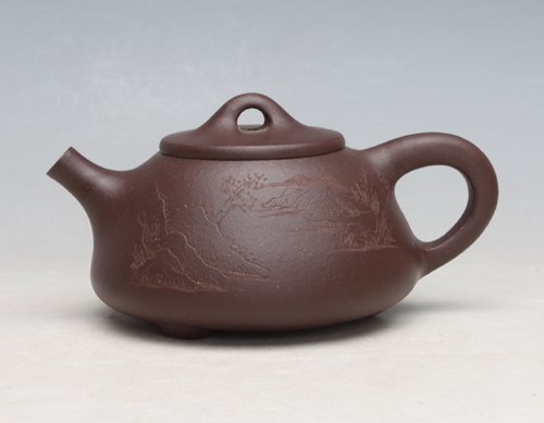 席志紫砂壶 石瓢 