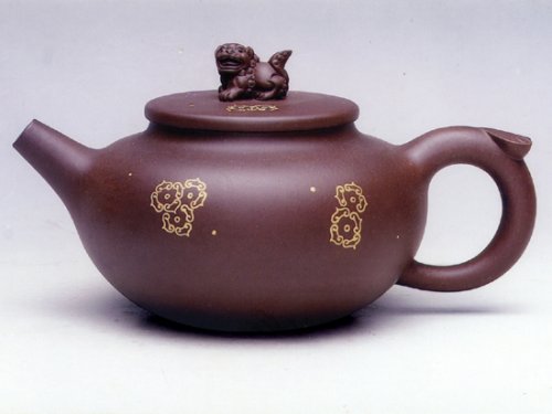 郭超刚紫砂壶 醒狮壶 