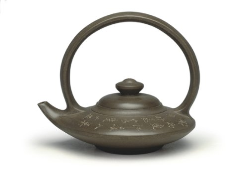 周国新紫砂壶 飞碟 