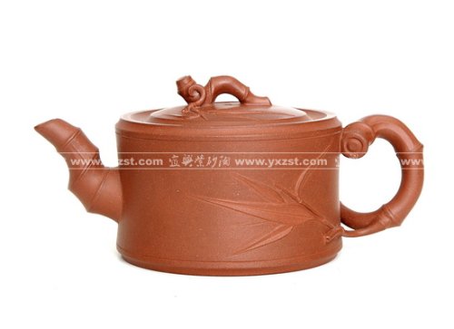 周寅福紫砂壶 竹段<周寅福> 