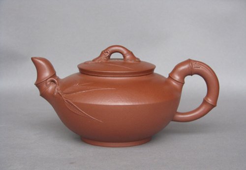 陈午敏紫砂壶 汉竹 