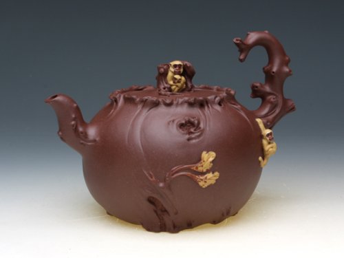 胡仁杰紫砂壶 亲情 