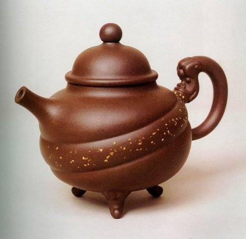顾绍培紫砂壶 天龙顶珠 