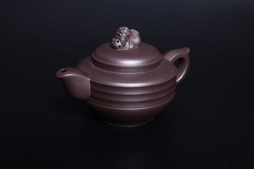 钱泽君紫砂壶 狮球 