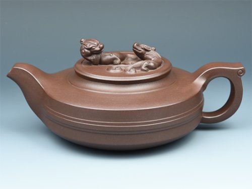 朱菊华紫砂壶 璃珑 