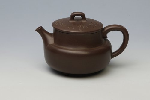 谢曼伦紫砂壶 三足鼎立 