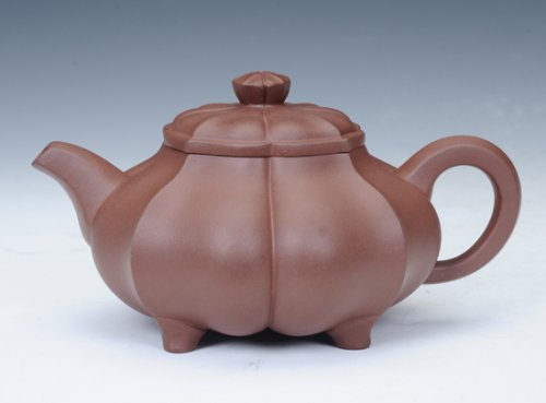徐芳紫砂壶 葵筋纹 