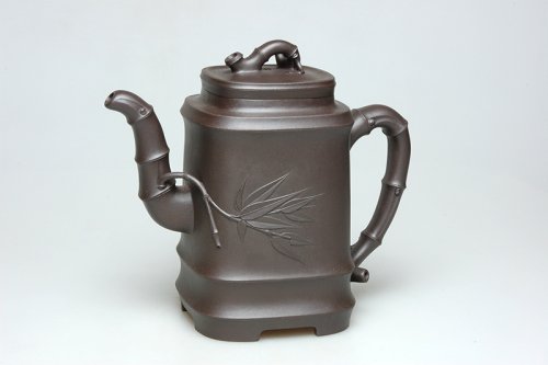 庄玉林紫砂壶 雅竹 