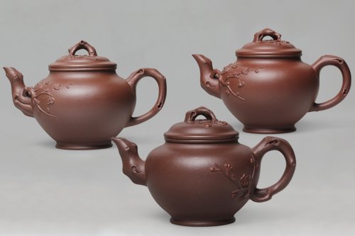 周健紫砂壶 报春 