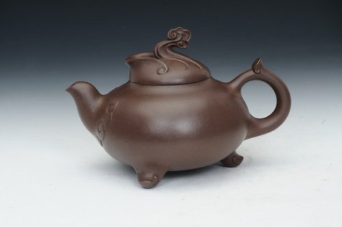 富雯伟紫砂壶 祥云 (1) 