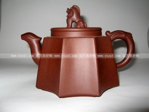 黄自英紫砂壶 祥和八楞壶 