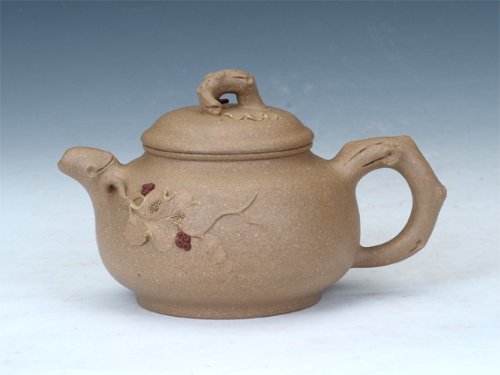 周奇鸣紫砂壶 乳鼎葡萄壶 