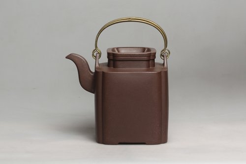 方小利紫砂壶 洋桶 