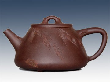 张毅紫砂壶 石瓢树桩 