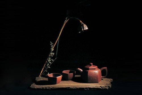 曹竞方紫砂壶 香远益清 