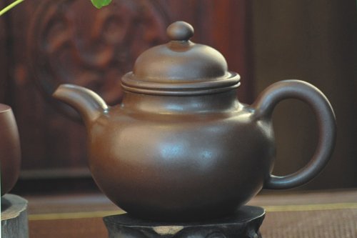 王芳紫砂壶 掇球 