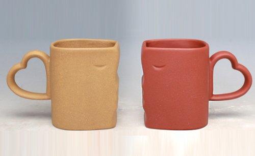 江丽芬紫砂壶 爱心杯 