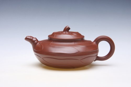 郑剑锋紫砂壶 风卷葵 