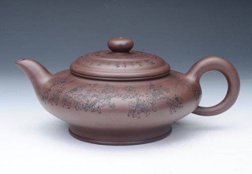 林元森紫砂壶 百子百福 