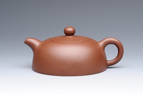 谈文俊紫砂壶 半月 