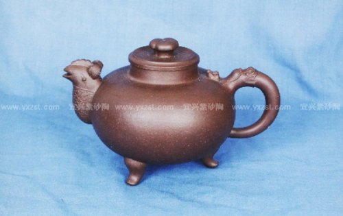 徐小明紫砂壶 天鸡壶 