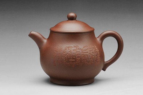 戴耀忠紫砂壶 潘壶 