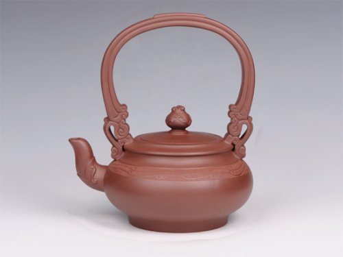 崔允杰紫砂壶 双龙戏珠 