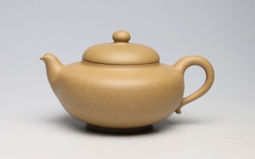 吴建平紫砂壶 《全手工一壶春》段泥  300cc 