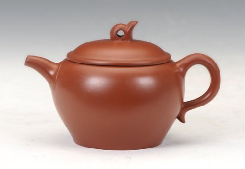 郁晴紫砂壶 朱泥 