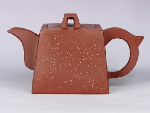 范文云紫砂壶 四方 