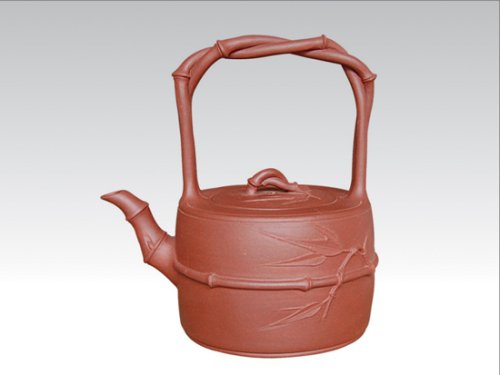 余颖紫砂壶 竹报平安 