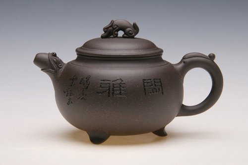 周琴娣紫砂壶 龙泉壶 