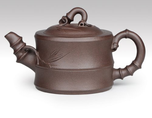 席志紫砂壶 竹段 