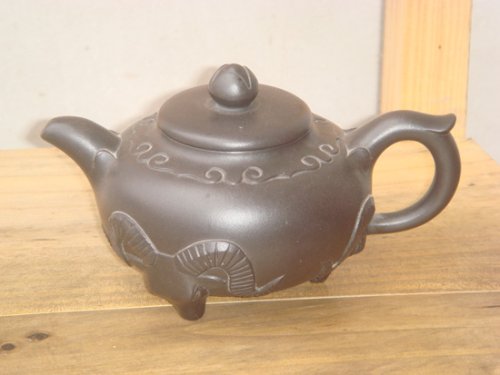 邹辉紫砂壶 三羊开泰 