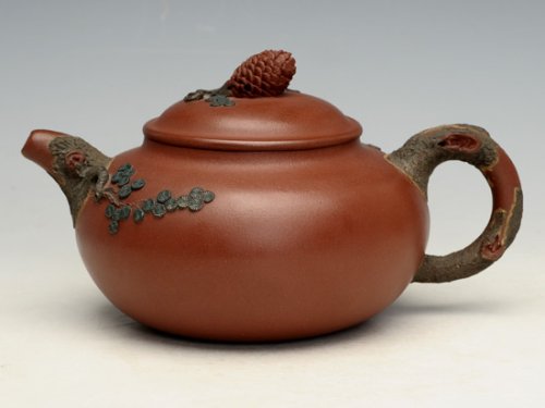 张佩紫砂壶 松子  容量：400cc 