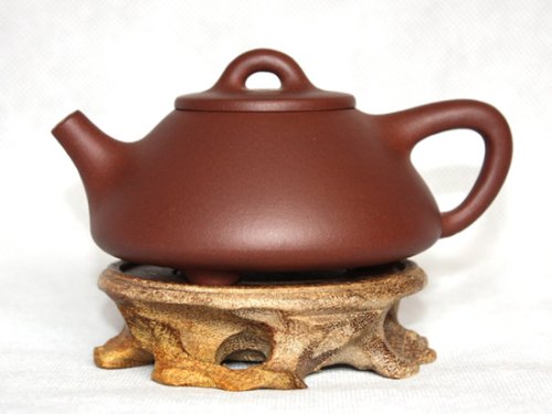 许艳萍紫砂壶 底槽青  子冶石瓢 