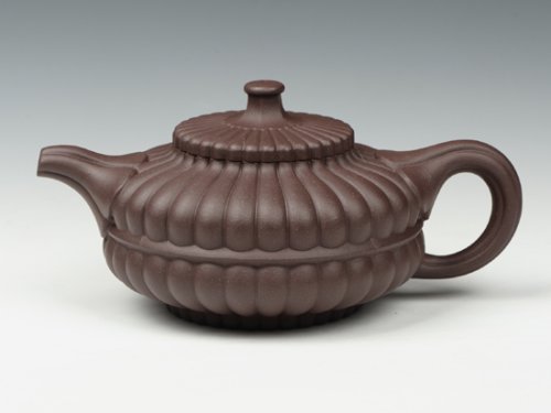 董建忠紫砂壶 合菊 