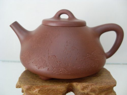 钱洪庆紫砂壶 石瓢壶 