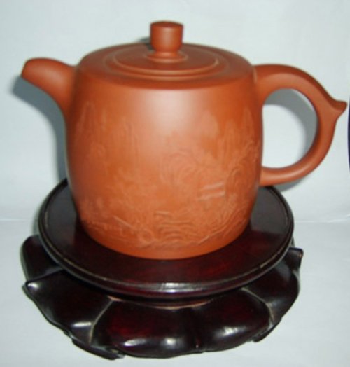 佘勤南紫砂壶 高井栏 