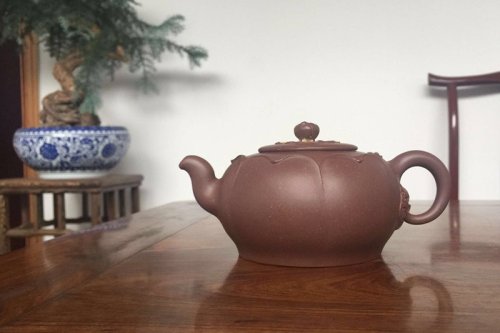 张宏紫砂壶 梵莲 