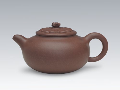 陈伟军紫砂壶 菱花 