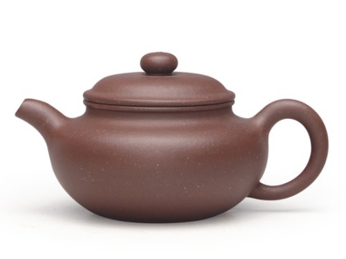 强建红紫砂壶 小仿古 